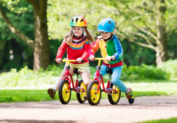 kids op fiets